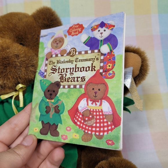 Bialosky Treasury Storybook Bears Robin hood teddy bear with bow and arrow - Picture 2 of 10